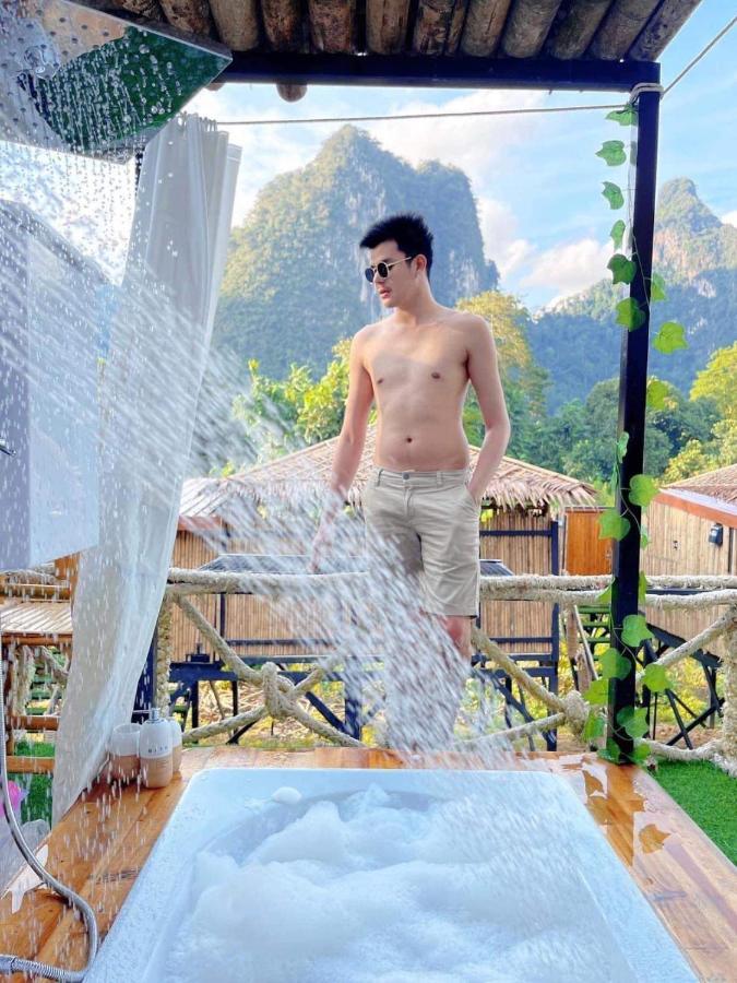 Hotel Bridge Hill Cafe Glamping Khao Sok National Park Exterior foto